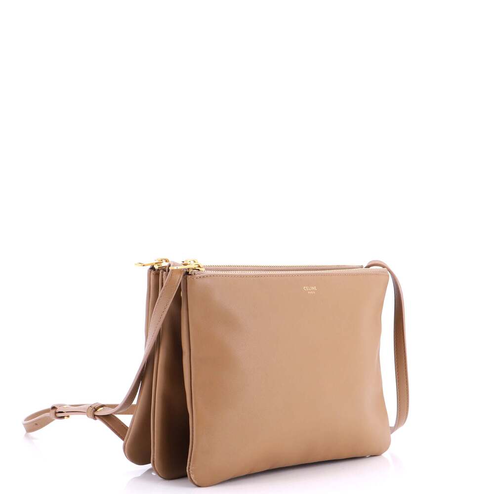 Celine Trio Crossbody Bag Leather Large #254908C67B - Picture 2 of 7